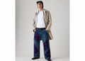 Scott’s Honor Purple Plaid Flair Jean