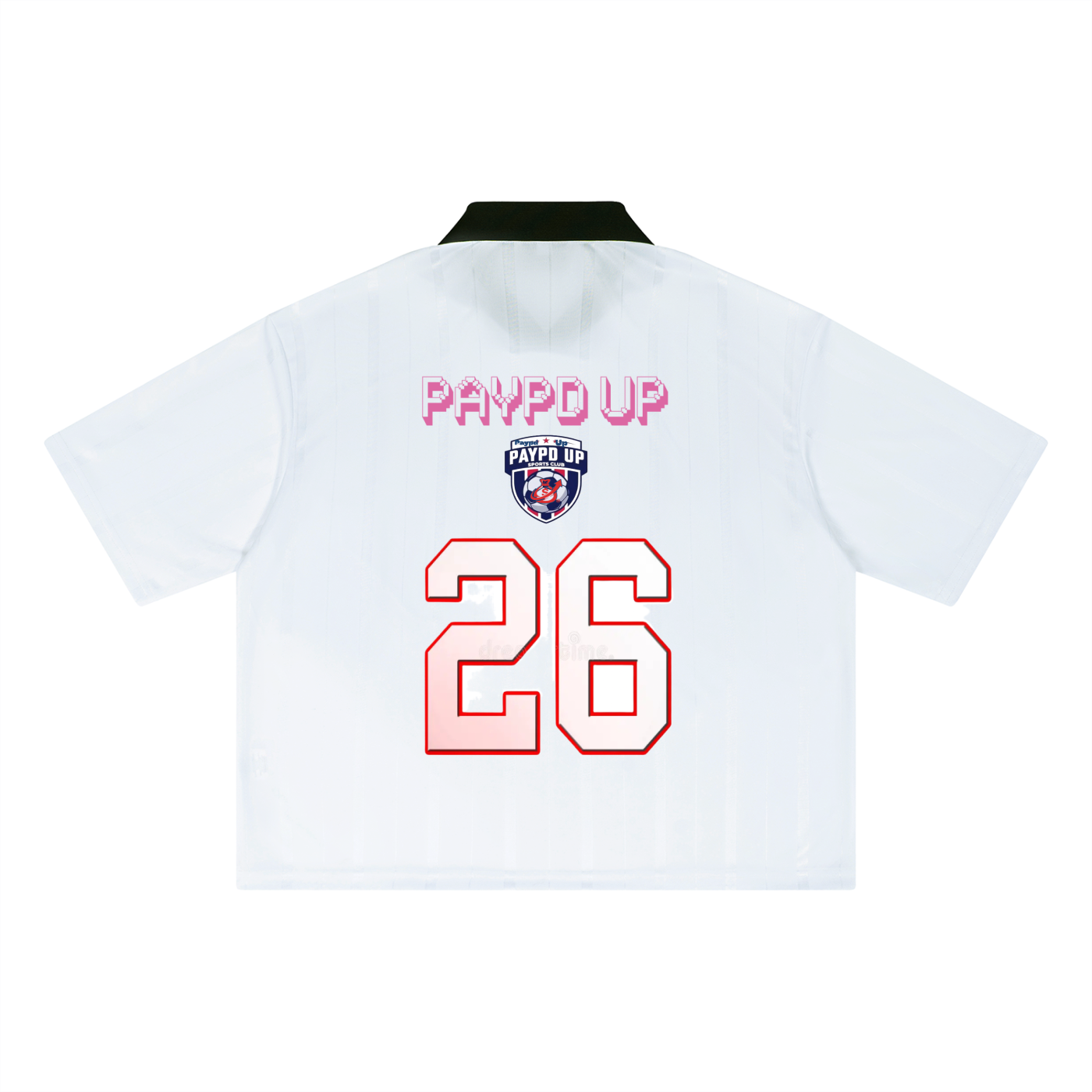 I’m Worth It Women’s World Cup Striped Boxy Soccer Jersey