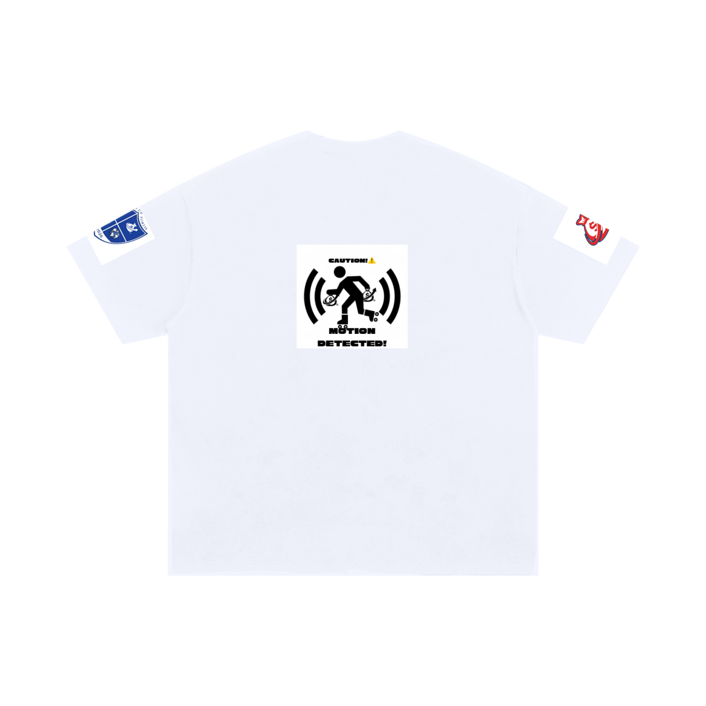 Motion Detected Unisex Oversized Cotton T-Shirt