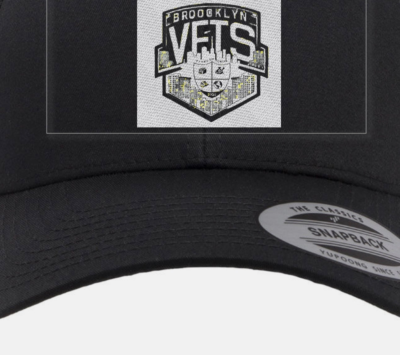 Brooklyn Vets Mesh Trucker Black