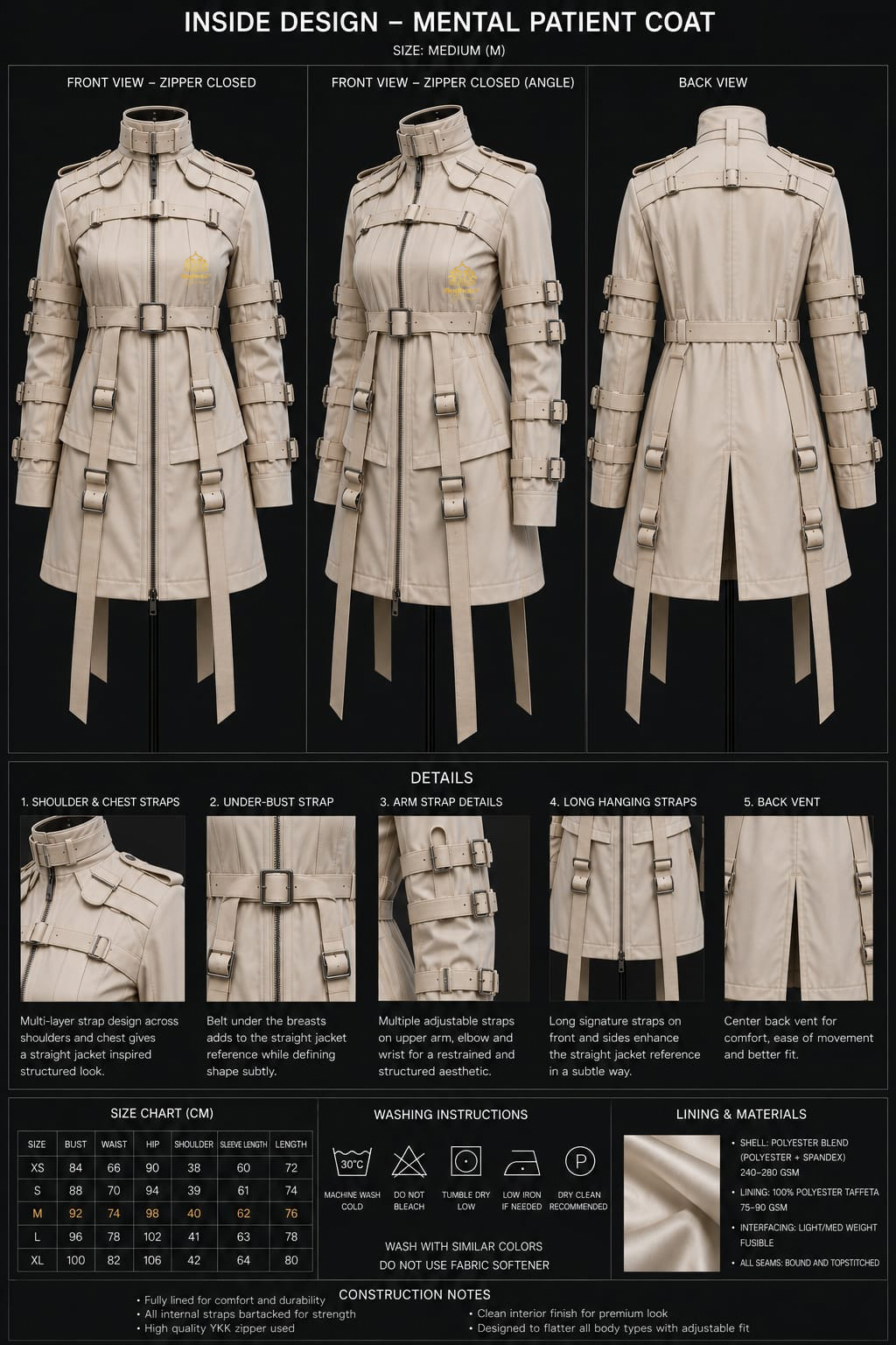 "Patient" Skoak (Skirt/Coat)