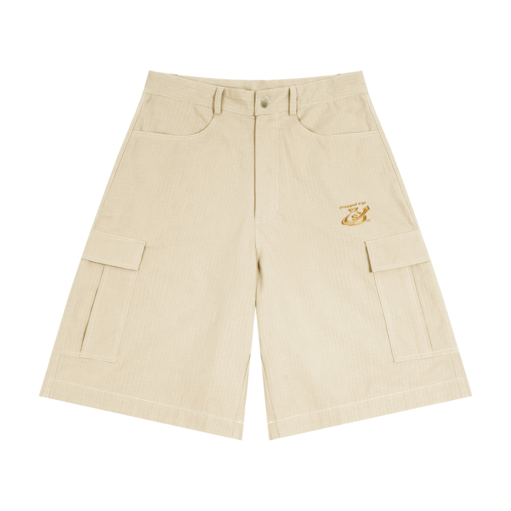Unisex Woven Cargo Shorts