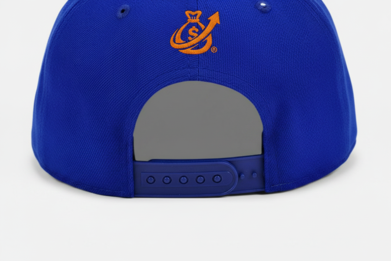 "Hood Rich" Royal Blue Snapback