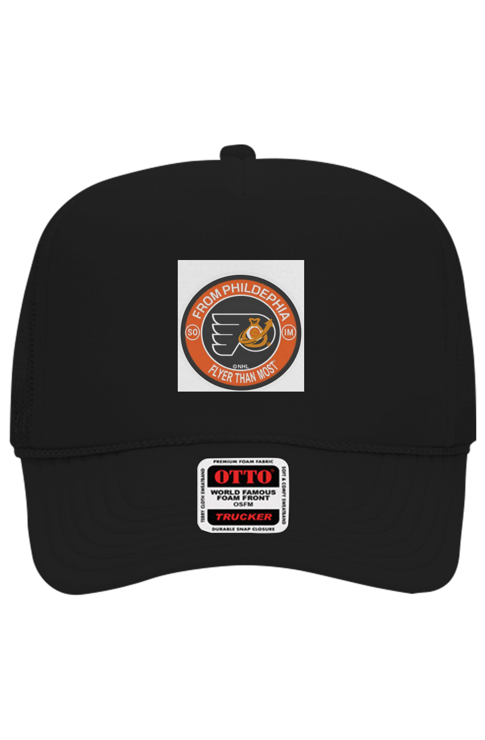 Flyer than Most Blo/Orange Otto 5 Panel Trucker Hat
