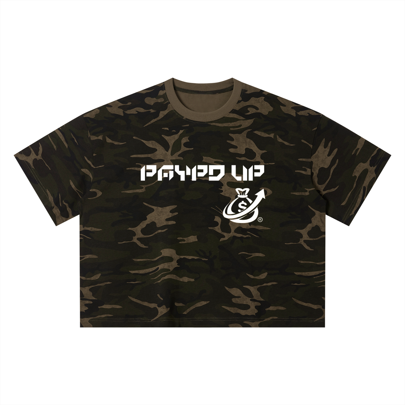 Unisex Camo Boxy T-Shirt