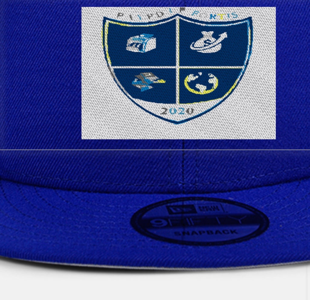 Royal Blue Paypd Up University Snapback