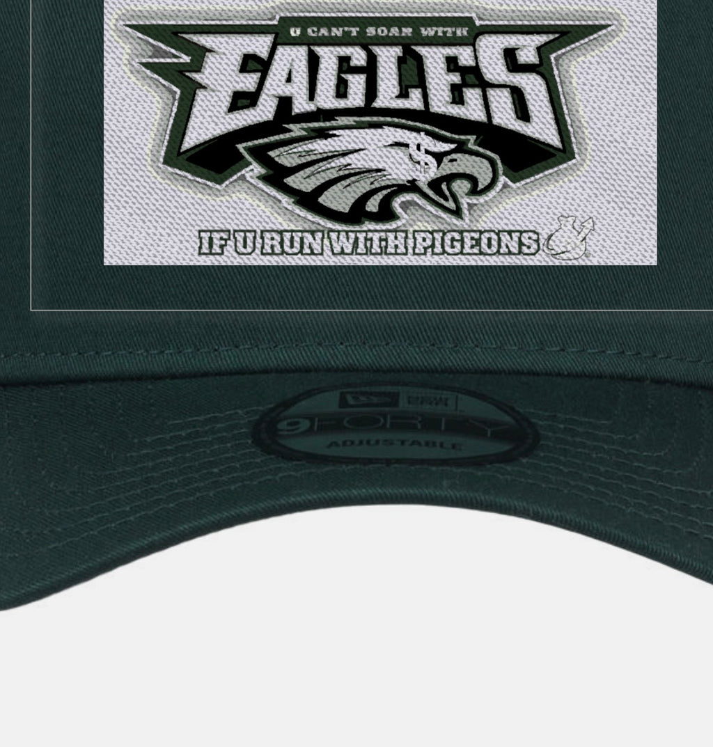 Soar With the Eagles Dark Green New Era SnapBack