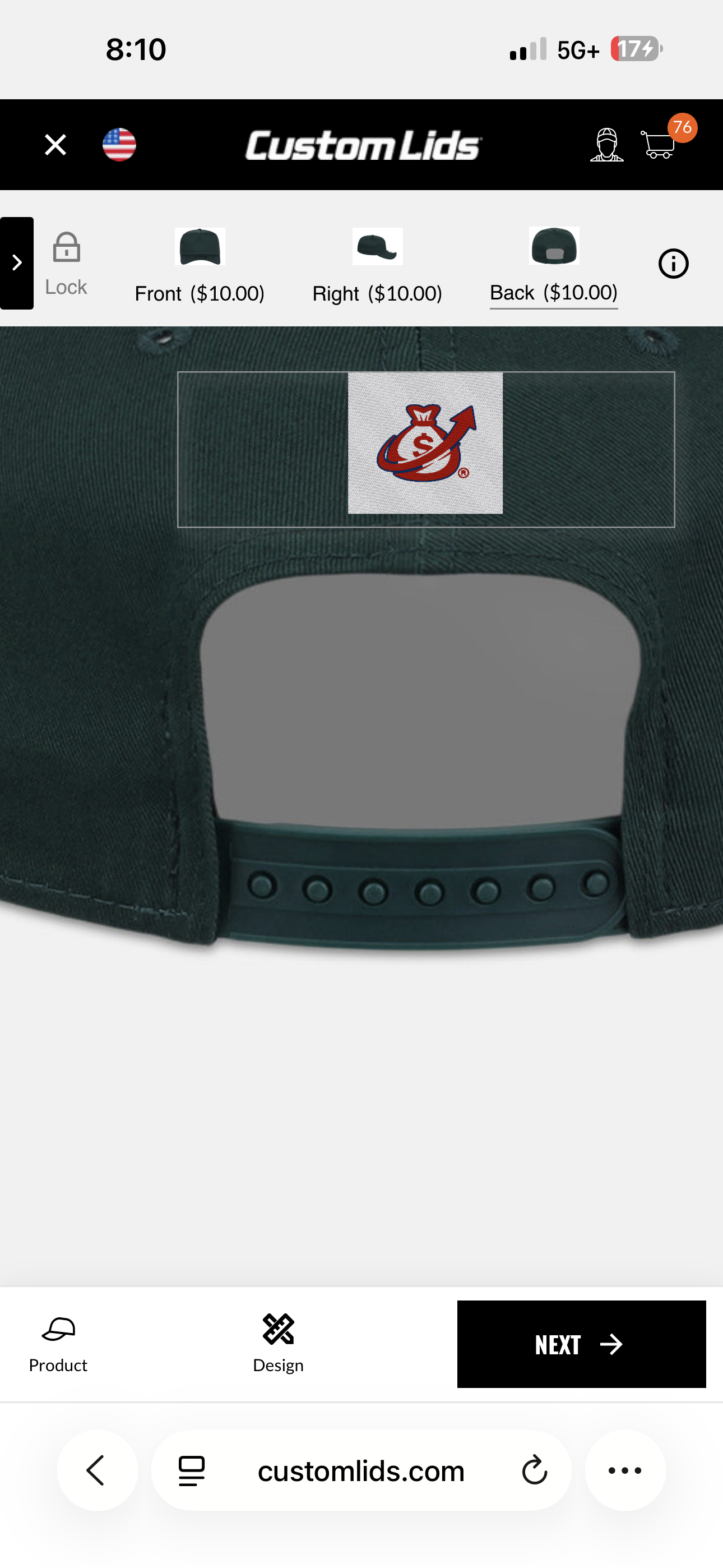 Soar With the Eagles Dark Green New Era SnapBack