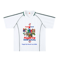 World Cup 2026  “Paypd Up World” Shadow Stripe Collared Soccer Jersey