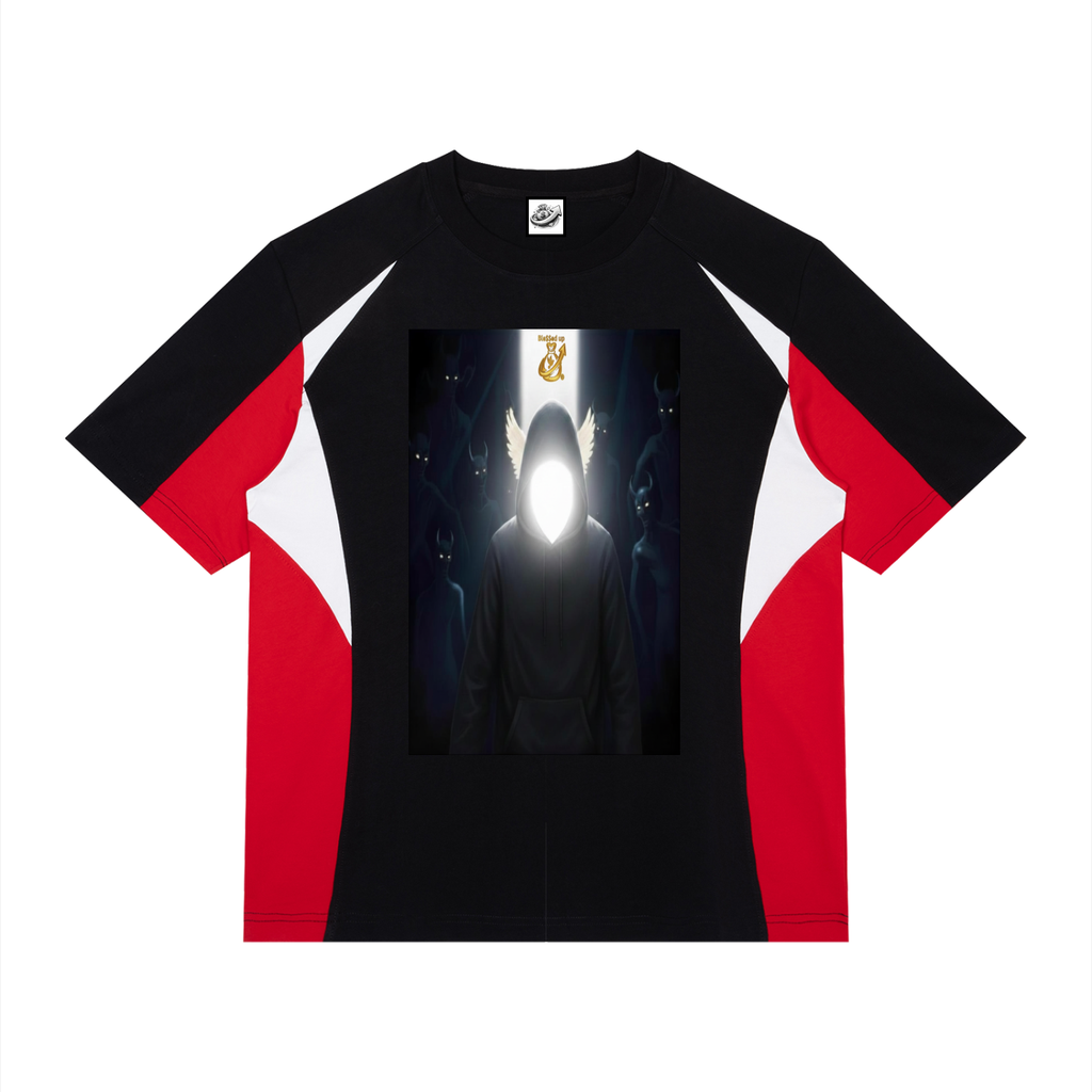 Blessed Up Unisex Color Block Raglan T-Shirt
