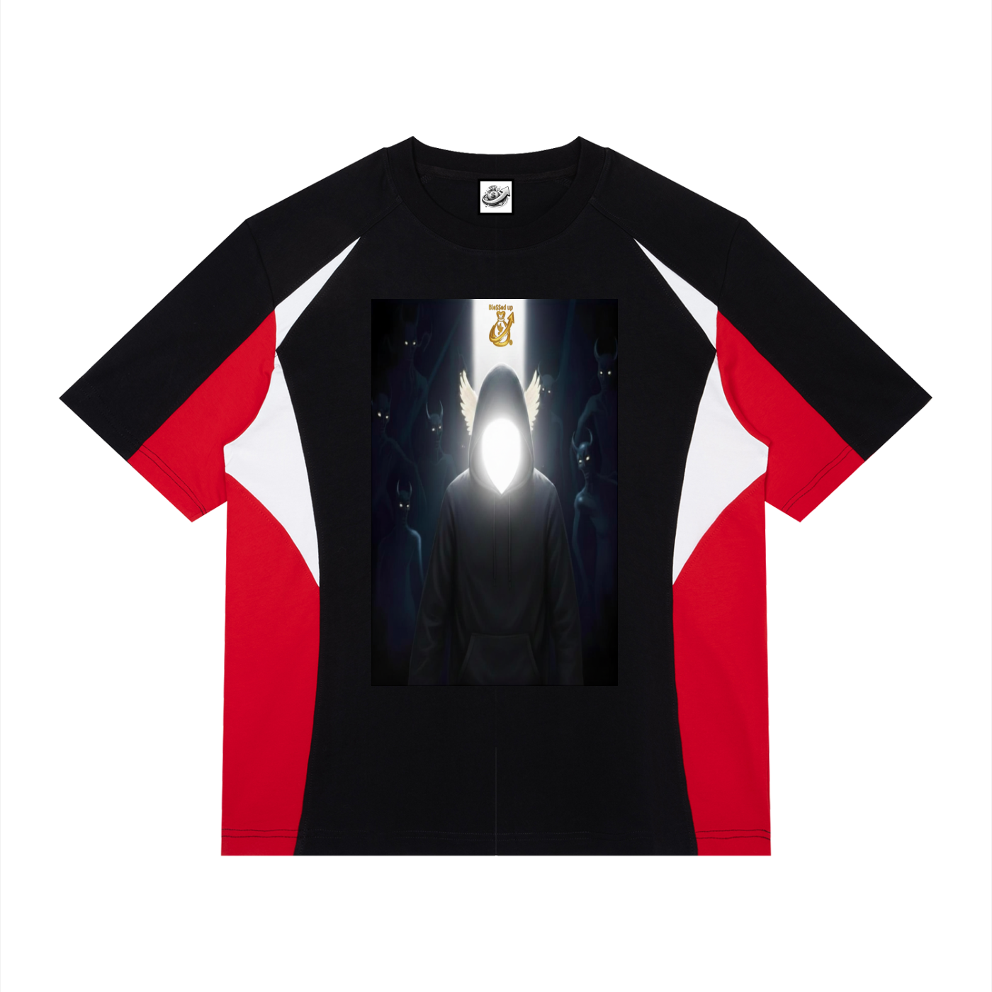 Blessed Up Unisex Color Block Raglan T-Shirt