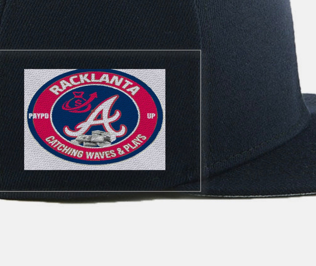 Racklanta Navy Snapback Hat