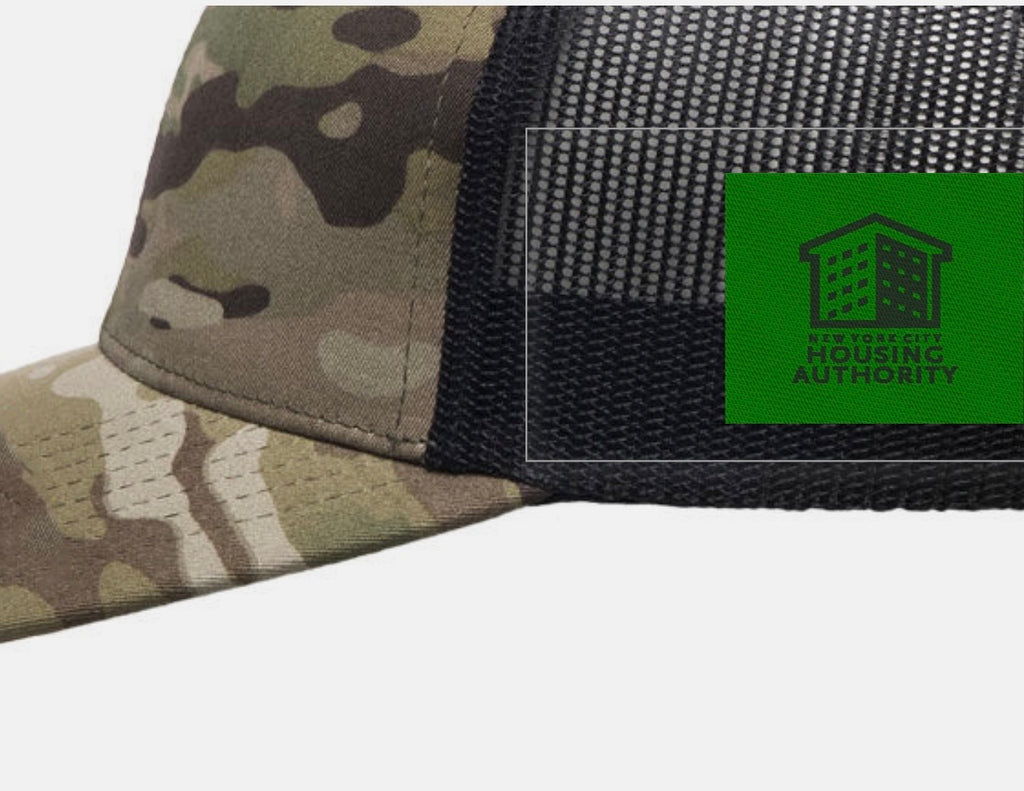 L.E.$ Camouflage Mesh Trucker Cap