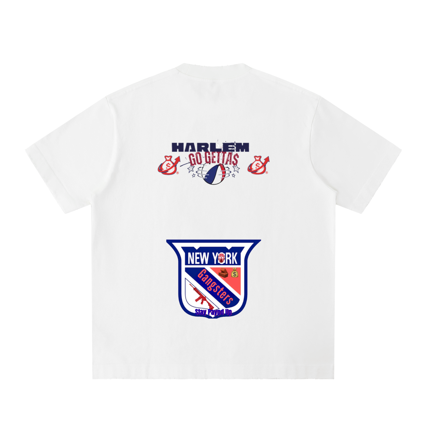 Heavyweight Vintage Washed Frayed T-Shirt
