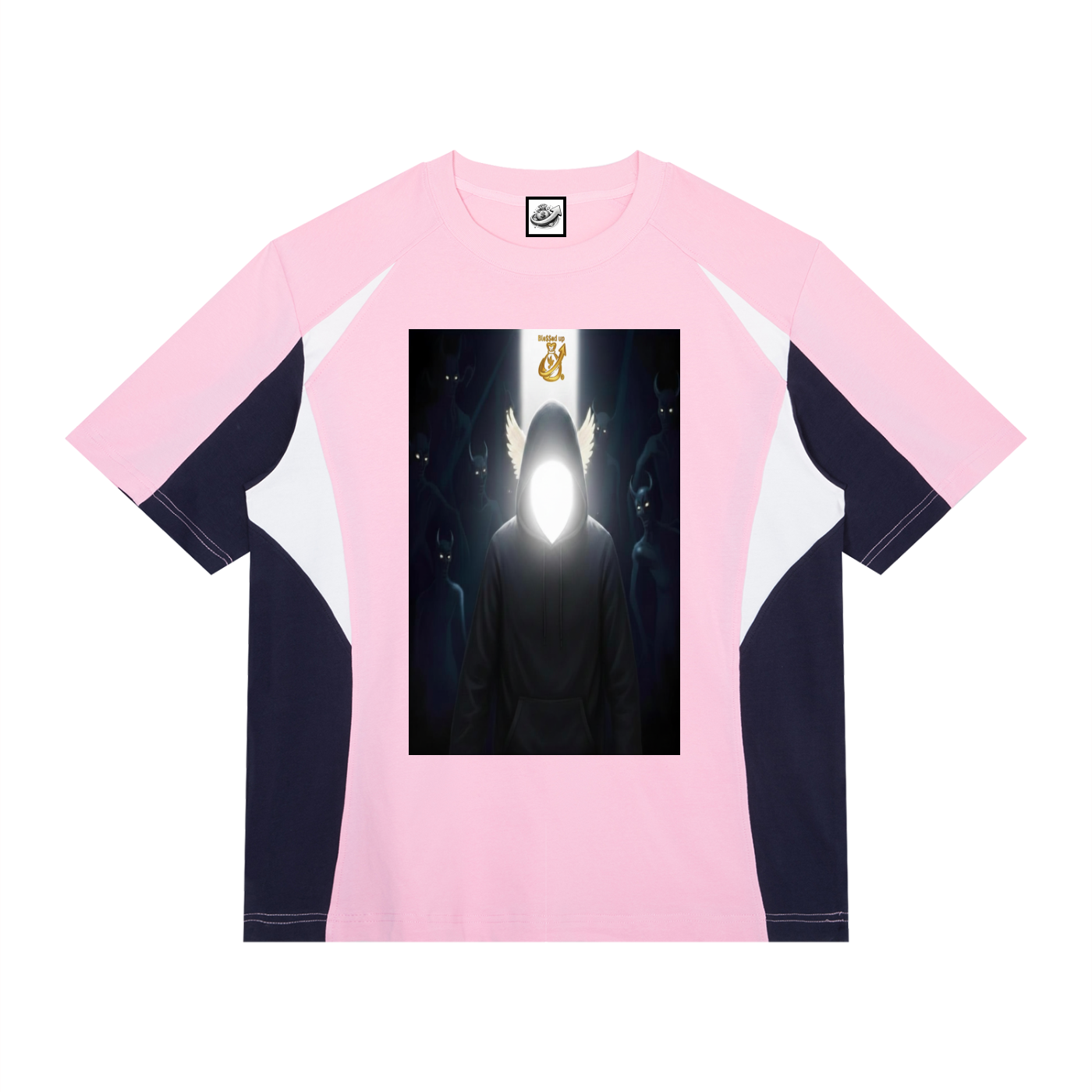 Blessed Up Unisex Color Block Raglan T-Shirt