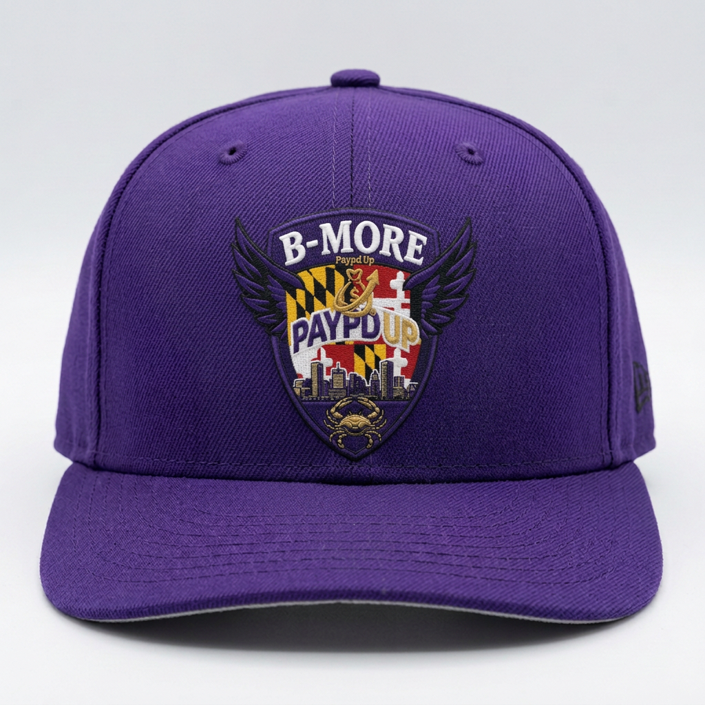 Purple B-More SnapBack