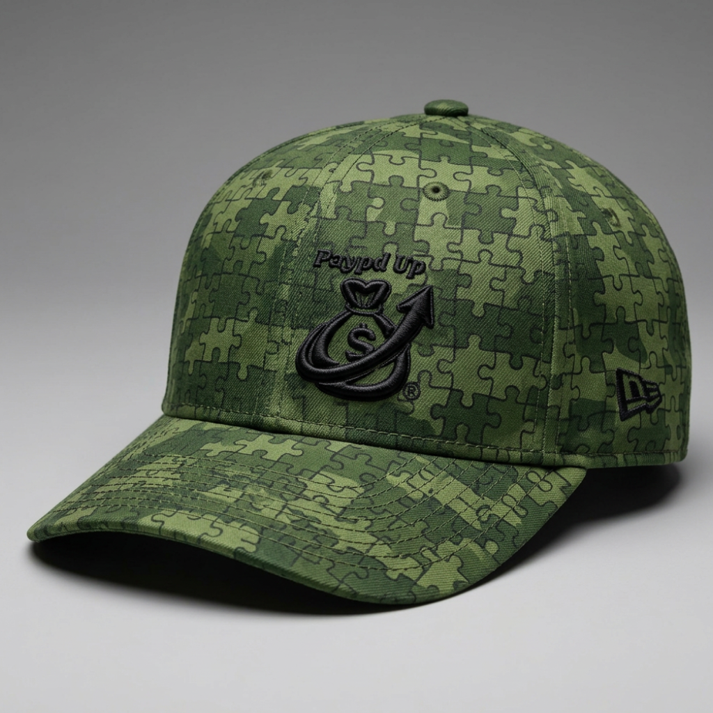 Camo Puzzle Cap