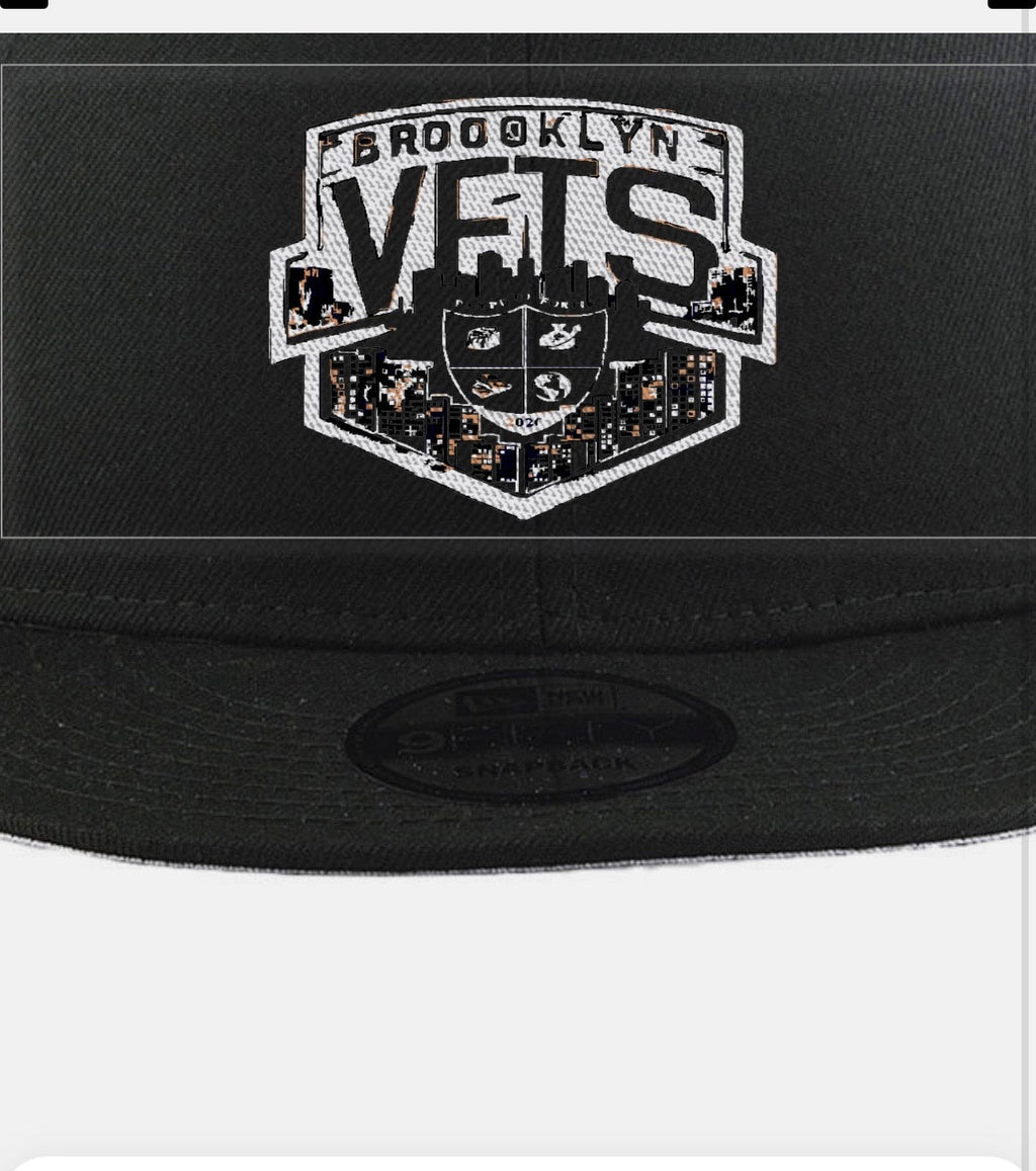 7 Boroughs NYC Collection: Brooklyn Vets Blk/Wht N.E. Collab Snap