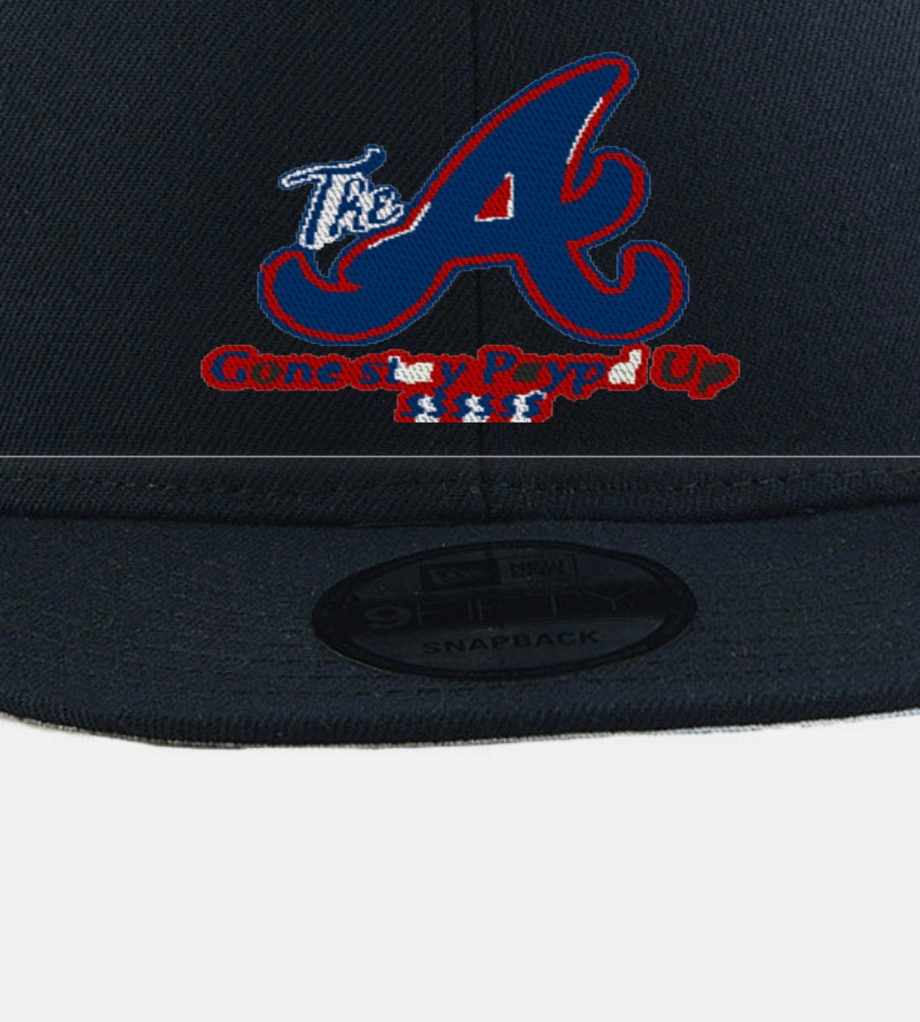 Racklanta Navy Snapback Hat