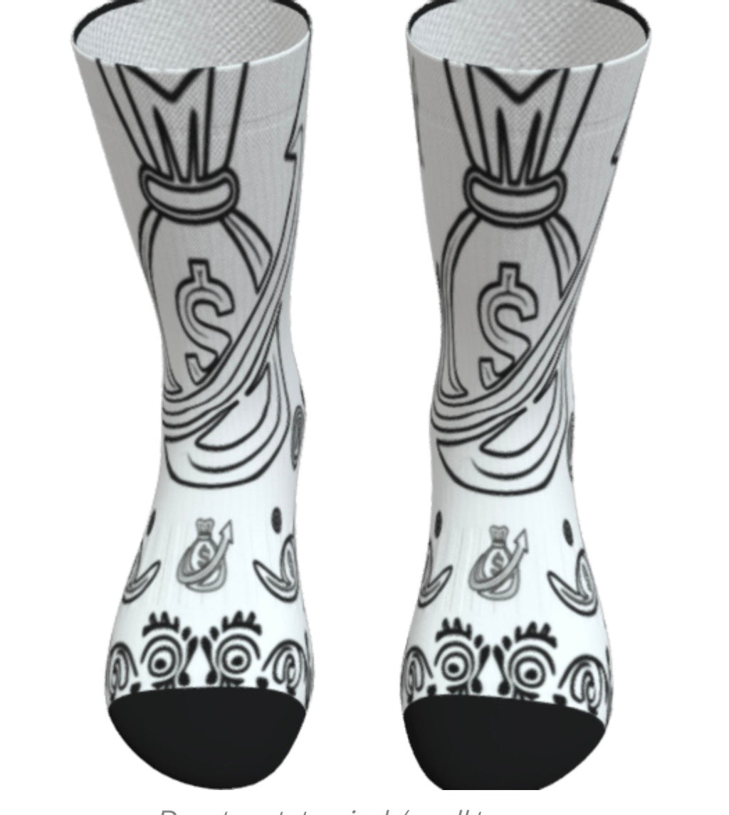 Unisex Bandana Sock
