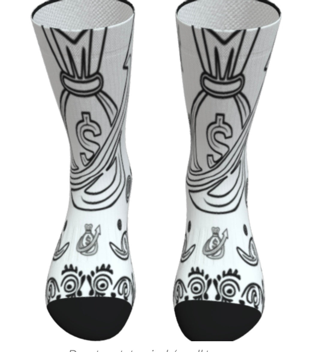 Unisex Bandana Sock