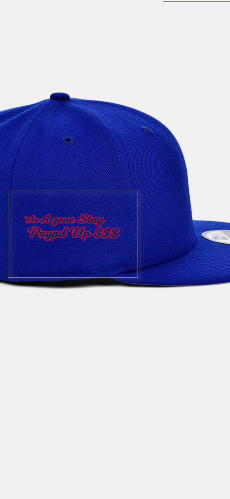 Braves Colorway Paypd Up New Era Colab Snapback