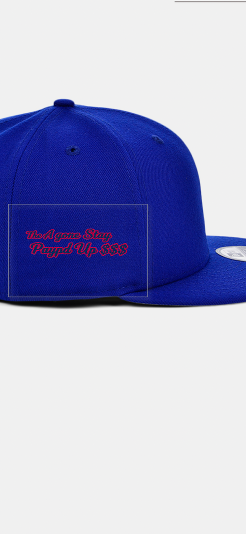 Braves Colorway Paypd Up New Era Colab Snapback