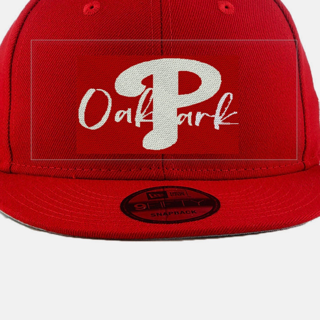 Red New Era Collab OakPark SnapBack