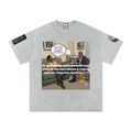 Therapy Gone Wrong Snow Washed Oversized Cotton T-Shirt