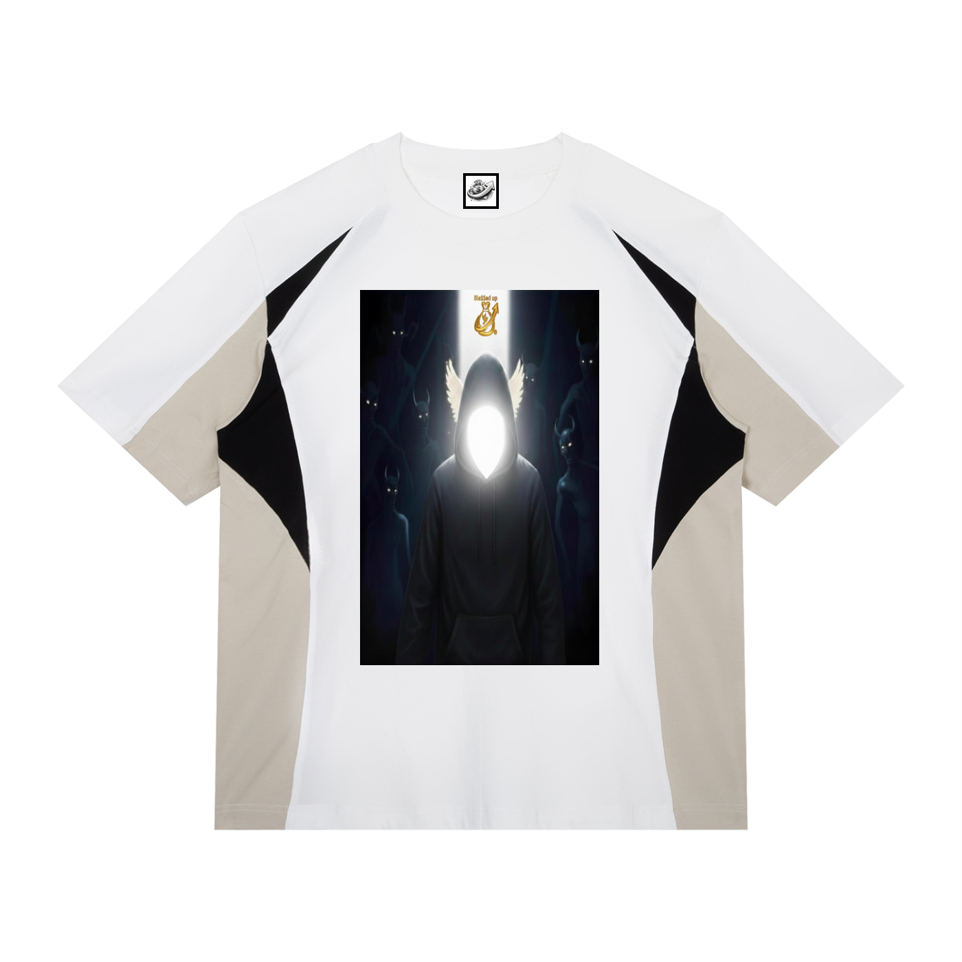Blessed Up Unisex Color Block Raglan T-Shirt