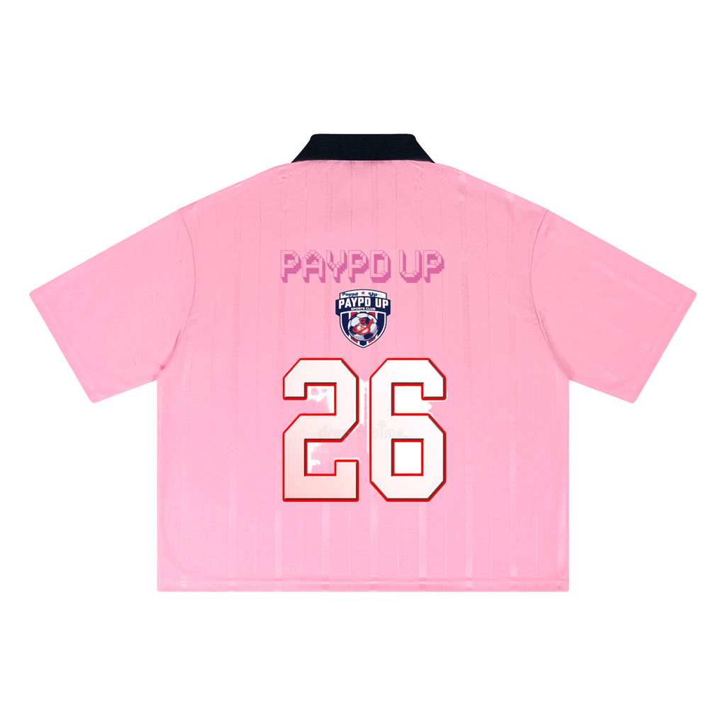 I’m Worth It Women’s World Cup Striped Boxy Soccer Jersey