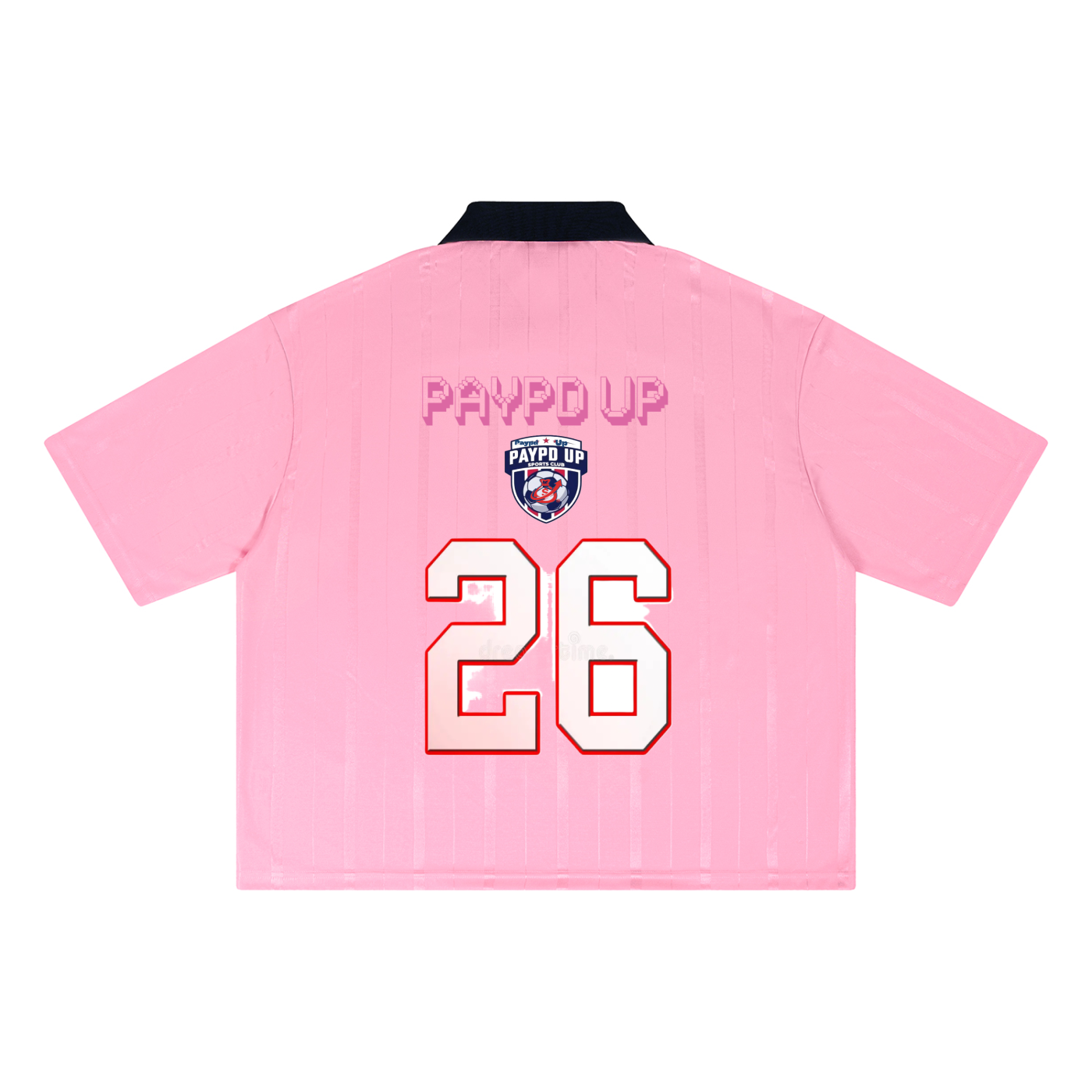 I’m Worth It Women’s World Cup Striped Boxy Soccer Jersey