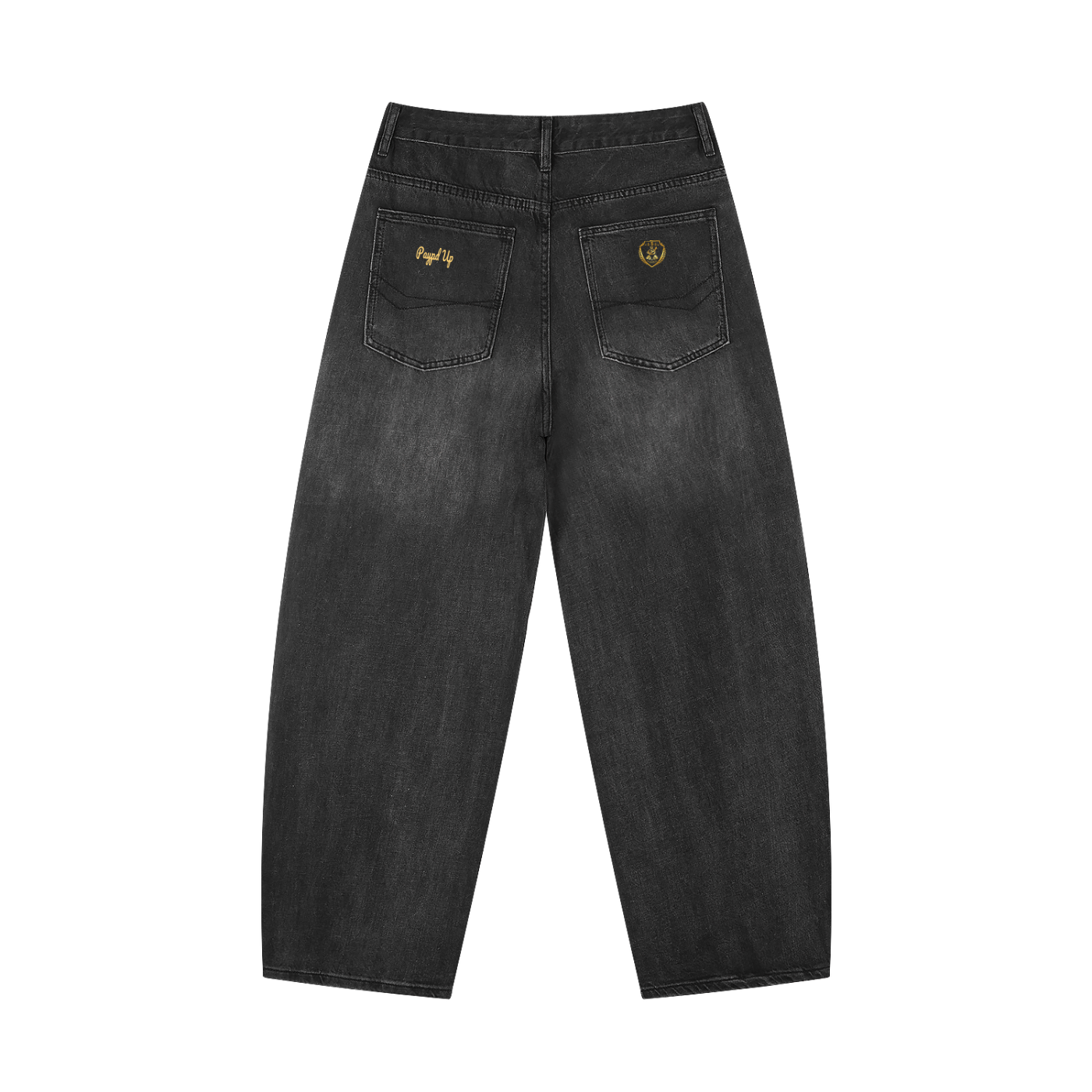 Men's Sunfade Vintage Wash Barrel Leg Jeans