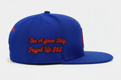 "Racklanta" Royal Blue SnapBack Cap