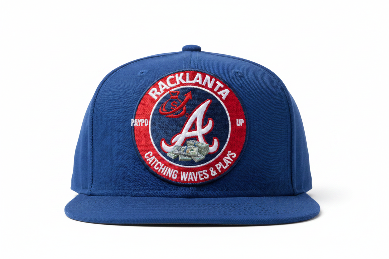 "Racklanta" Royal Blue SnapBack Cap